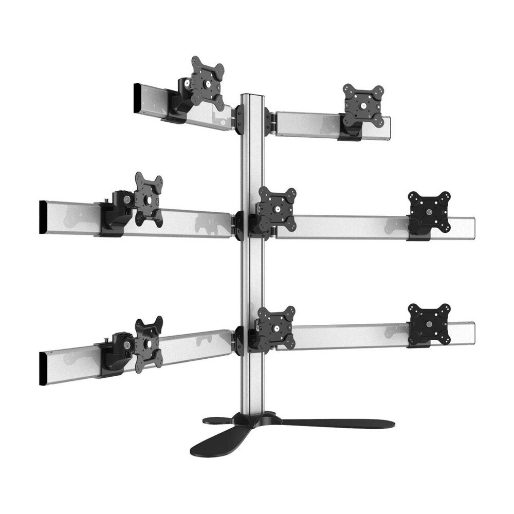 8 Monitor Stand Quick Release w/ Pyramid or Inverted Pyramid Setup - BL-PF343