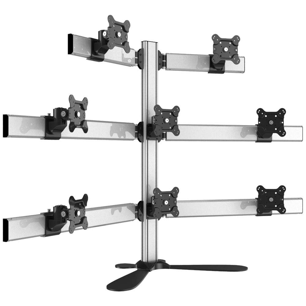 8 Monitor Stand Quick Release w/ Pyramid or Inverted Pyramid Setup - BL-PF343