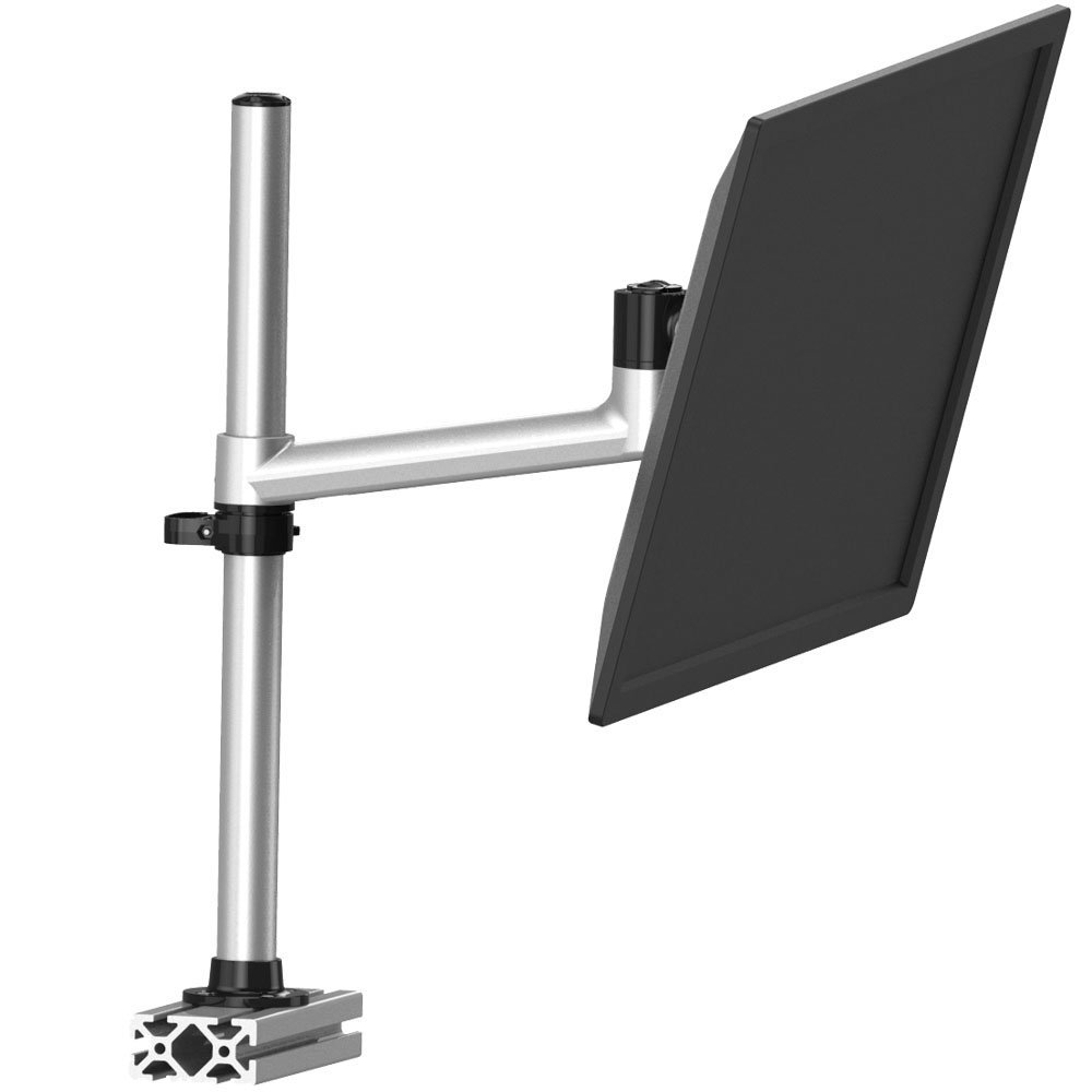 Aluminum Extrusion VESA Mount Quick Release w/ Single Arm - BL-PT304