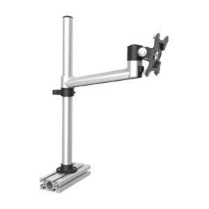 Aluminum Extrusion VESA Mount Quick Release w/ Single Arm