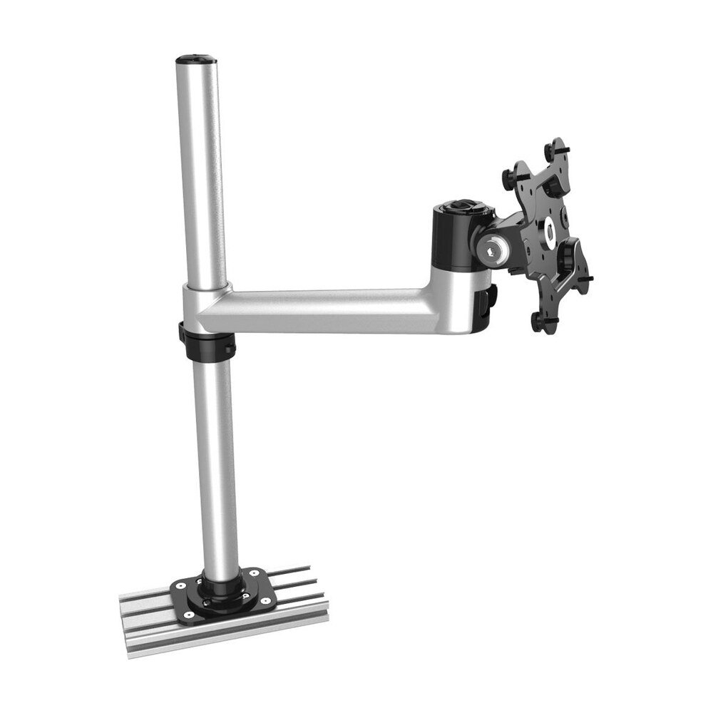 Aluminum Extrusion VESA Mount Quick Release w/ Single Arm - BL-PT304