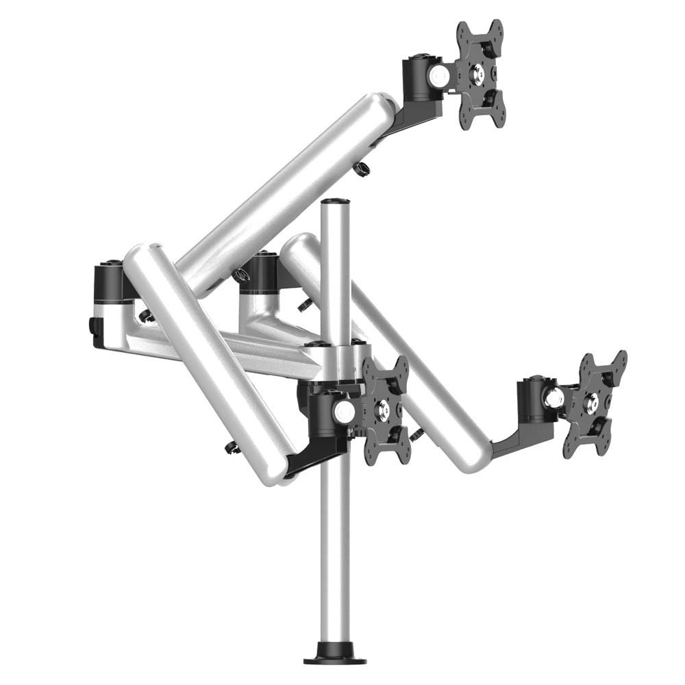 Triple Track Rail Mount w/ Independent Full Motion & Quick Release - BL-PT314