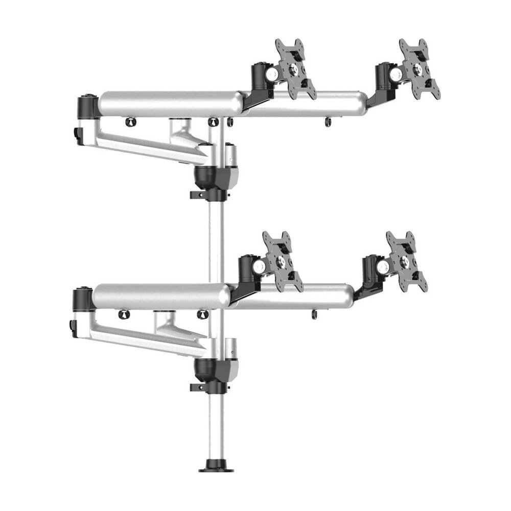 Quad Track Rail Mount w/ Independent Full Motion & Quick Release - BL-PT316