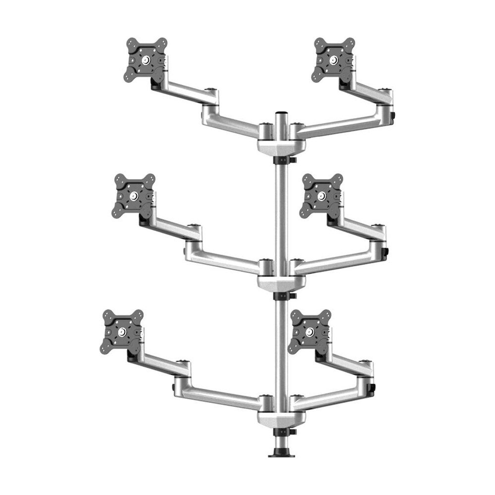6 Track Rail Mount 3X2 w/ Quick Release Dual Arms - BL-PT319