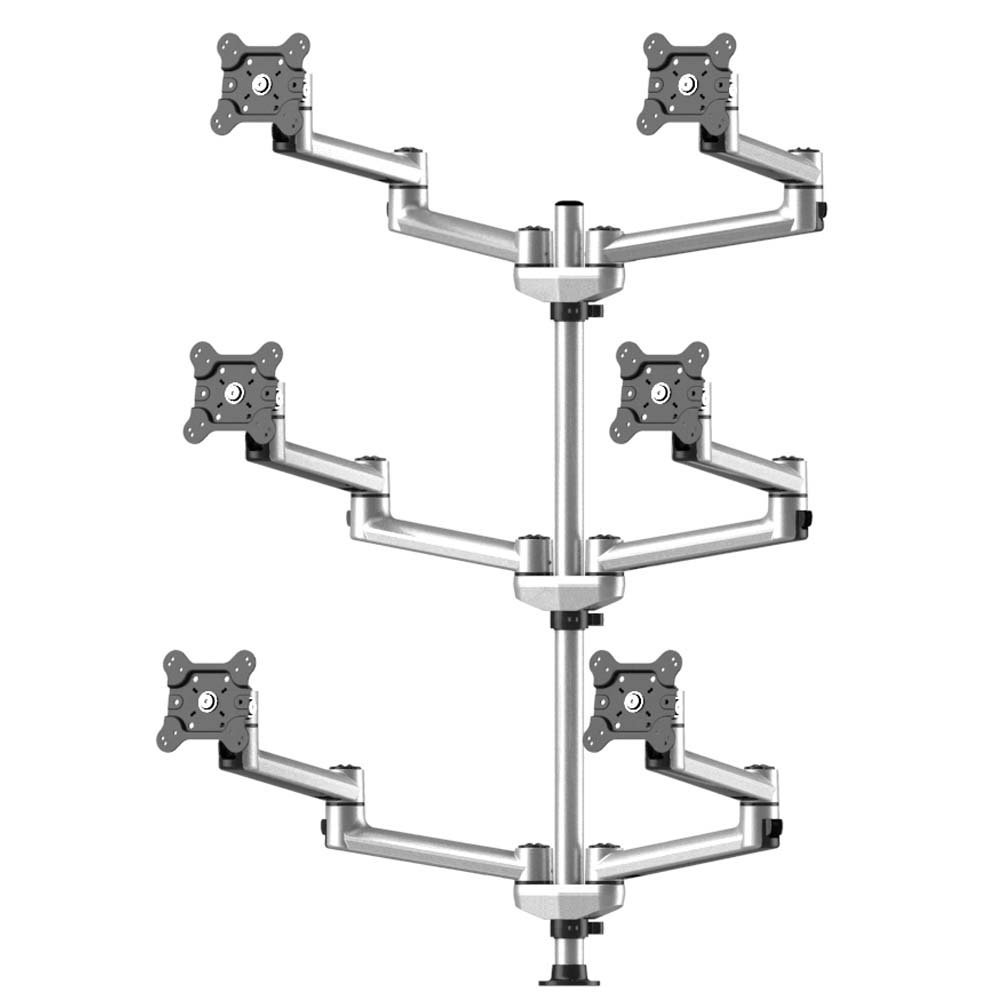 6 Track Rail Mount 3X2 w/ Quick Release Dual Arms - BL-PT319