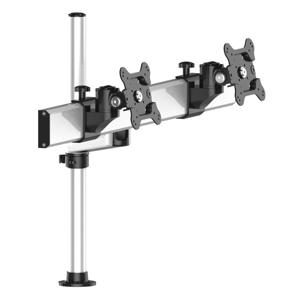 Dual Track Rail Mount Side-by-Side w/ Quick Release Single Arm - BL-PT323