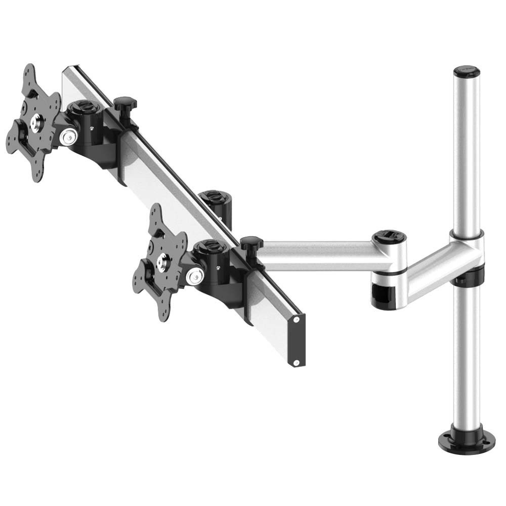 Dual Track Rail Mount w/ Quick Release Dual Arms - BL-PT324