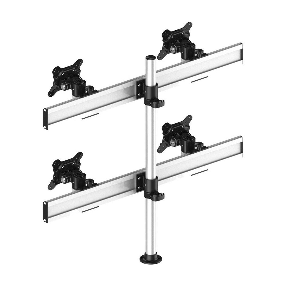 Quad Track Rail Mount 2X2 Low Profile w/ Quick Release - BL-PT327