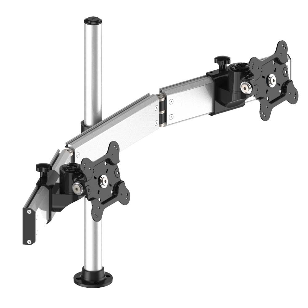 Dual Track Rail Mount Oval or Straight Low Profile w/ Quick Release - BL-PT330