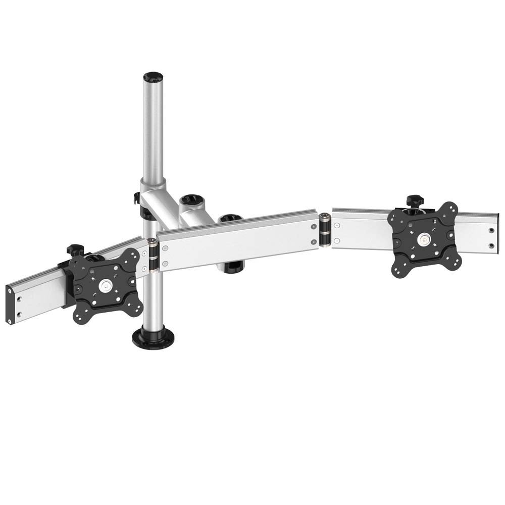 Dual Track Rail Mount Oval or Straight w/ Dual Extension Arm - BL-PT332