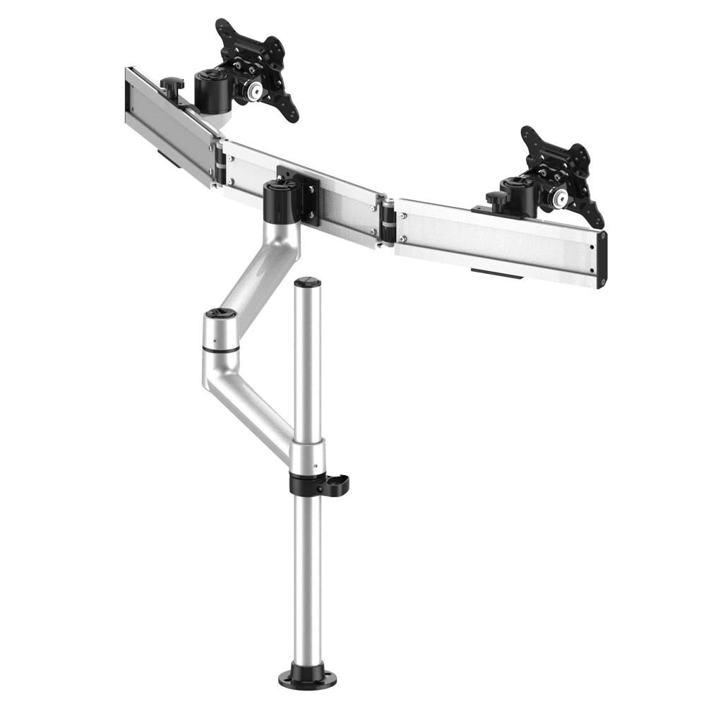 Dual Track Rail Mount Oval or Straight w/ Dual Extension Arm - BL-PT332