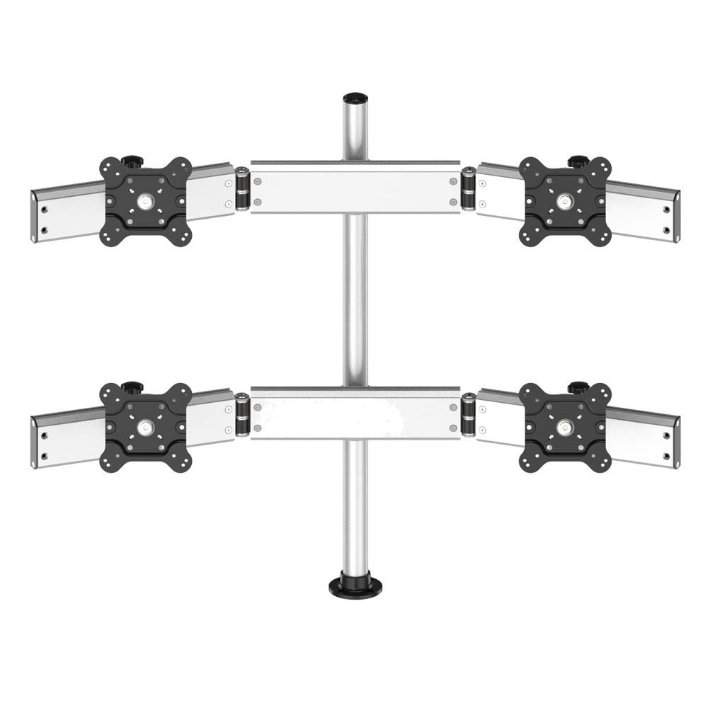 Quad Track Rail Mount 2X2 Straight or Oval Low Profile Quick Release - BL-PT335