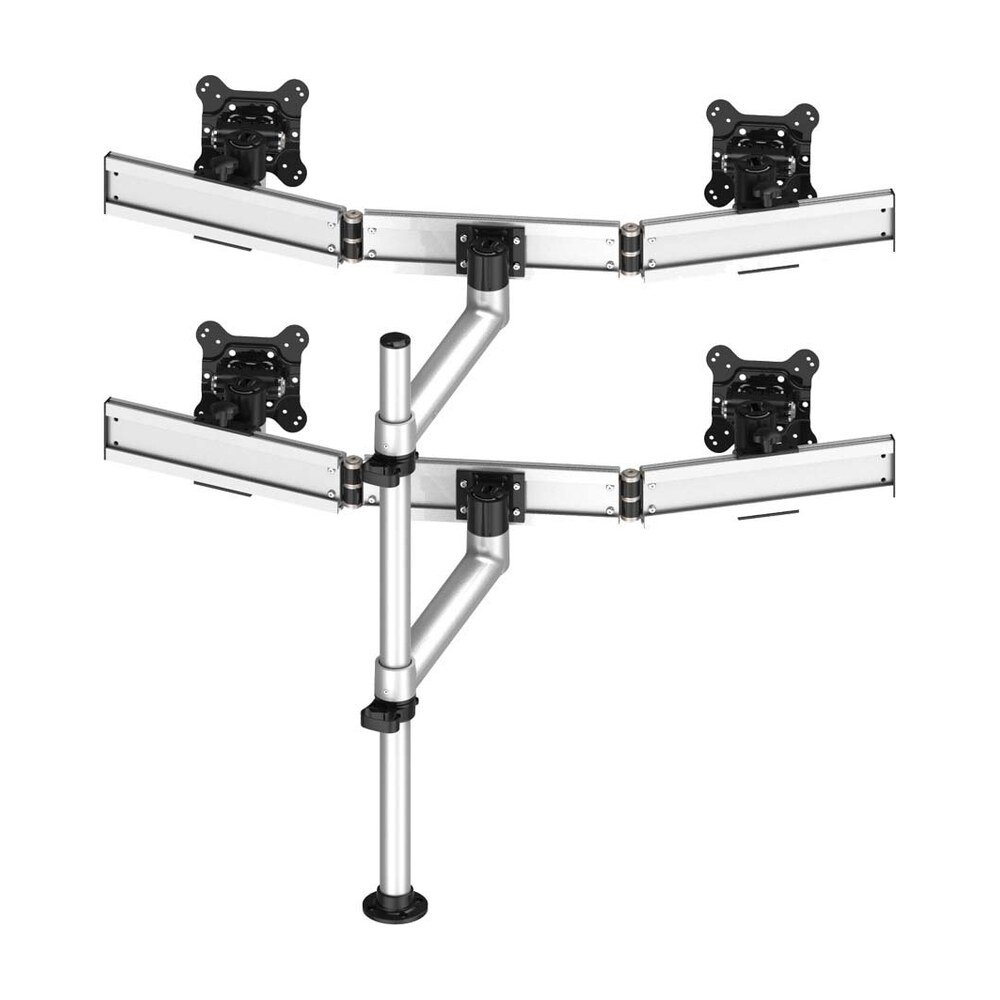 Quad Track Rail Mount 2X2 Straight or Oval Extendable Quick Release - BL-PT336