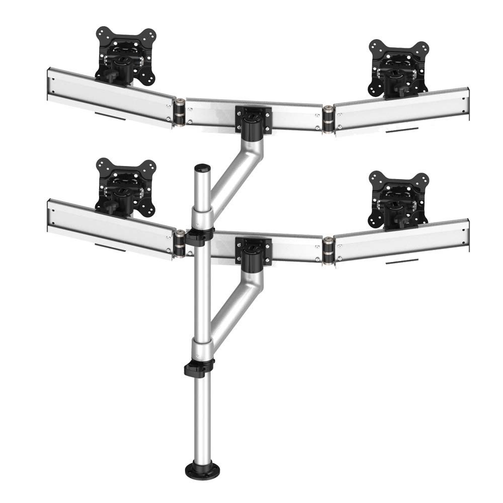 Quad Track Rail Mount 2X2 Straight or Oval Extendable Quick Release - BL-PT336