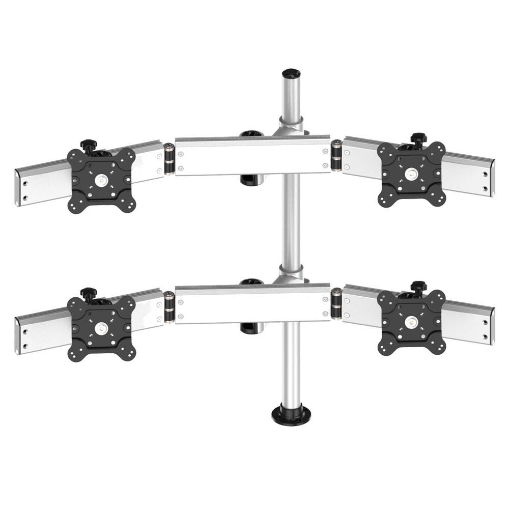 Quad Track Rail Mount 2X2 Straight or Oval Extendable Quick Release - BL-PT336