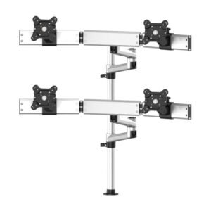 Quad Track Rail Mount Straight or Oval Quick Release Dual Extensions