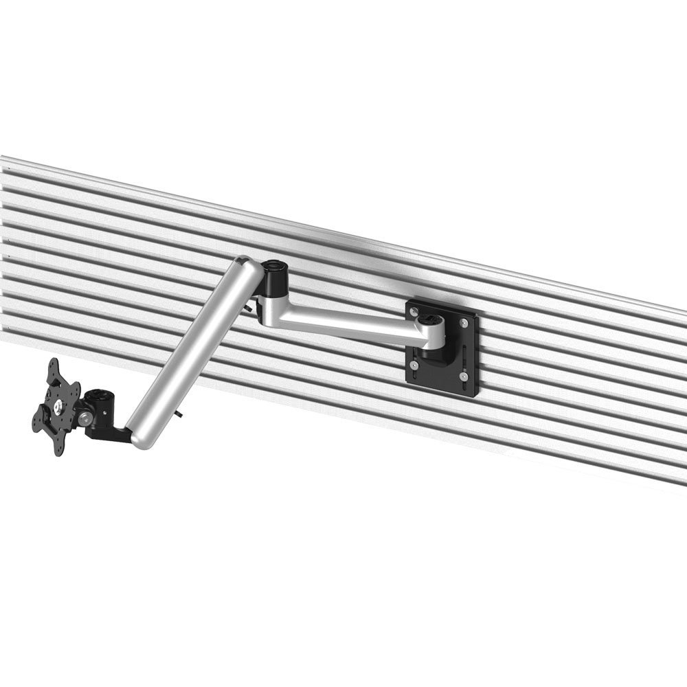 VESA Mount for Slatwall w/ Quick Release & Full Motion - BL-S282