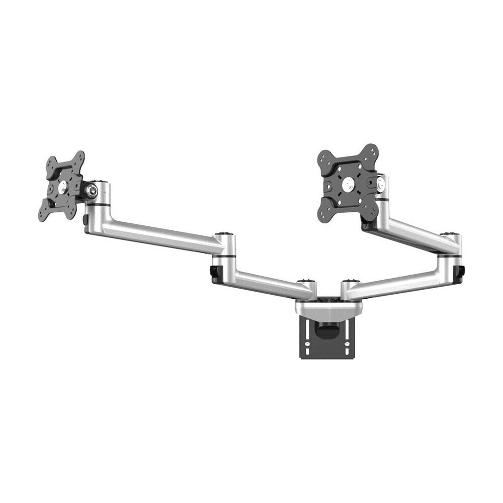 Dual VESA Mount for Slatwall w/ Quick Release Dual Arm - BL-S283