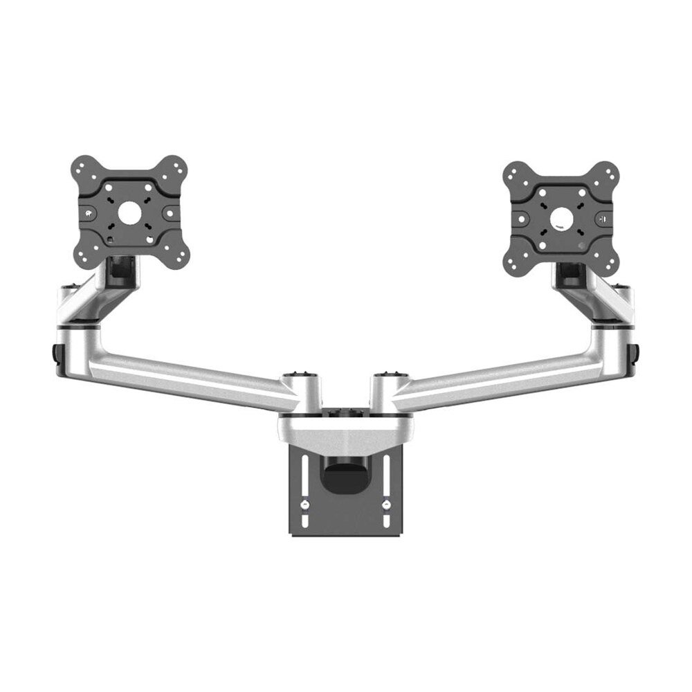 Dual VESA Mount for Slatwall w/ Quick Release Dual Arm - BL-S283