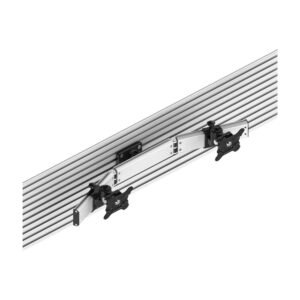Dual VESA Mount for Slatwall Quick Release w/ Low Profile