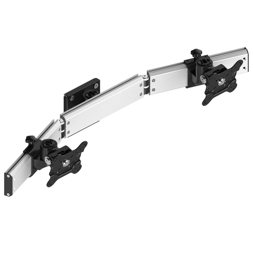 Dual VESA Mount for Slatwall Quick Release w/ Low Profile - BL-S295