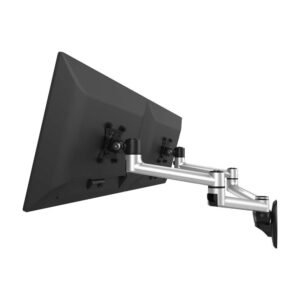 Dual VESA Wall Mount w/ Quick Release Dual Arm