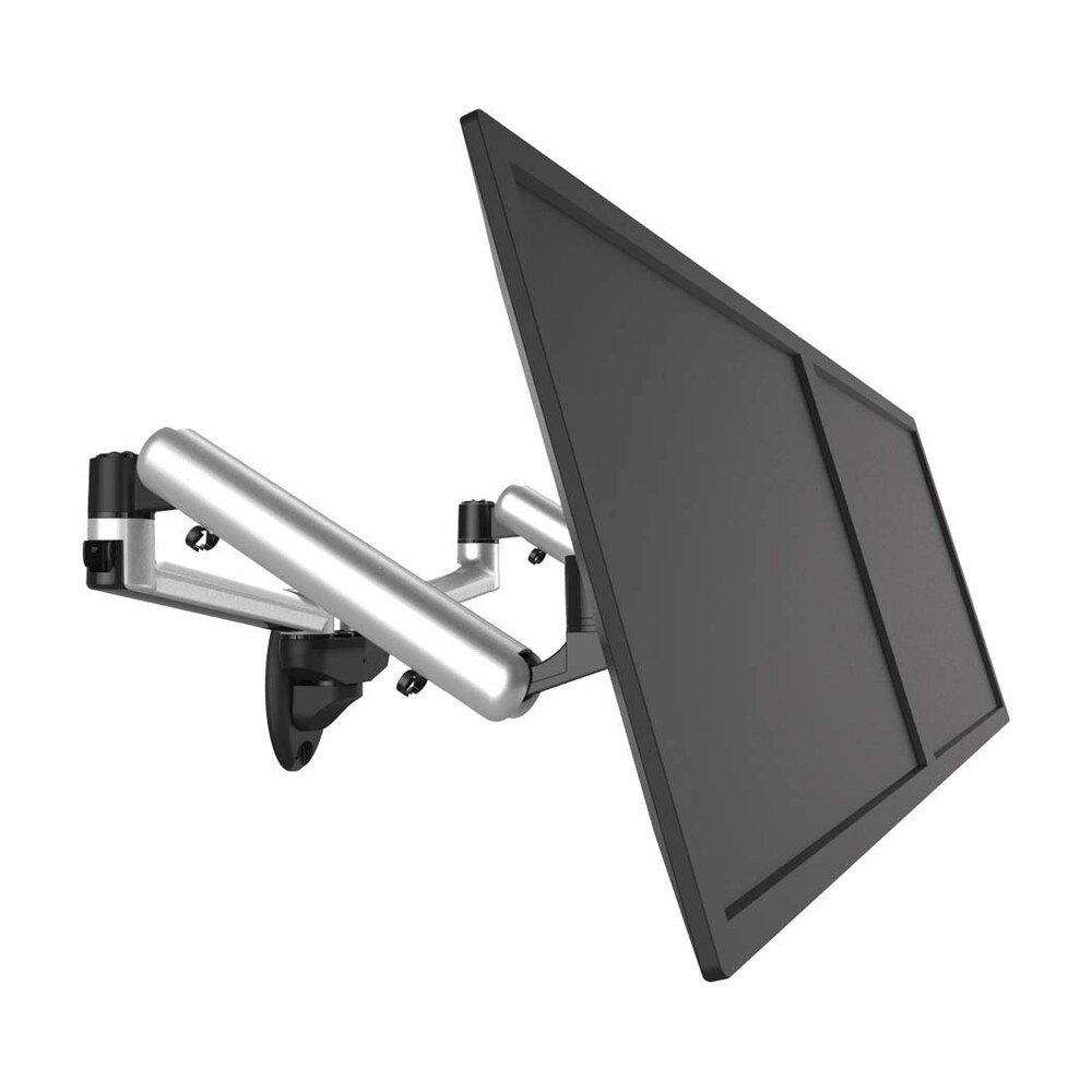 Dual Monitor Wall Mount w/ Independent Full Motion & Quick Release - BL-W199