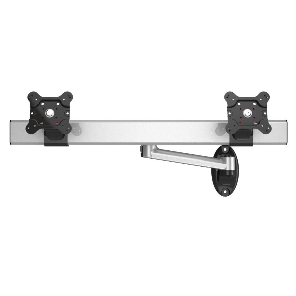 Dual VESA Wall Mount Side by Side w/ Quick Release Single Arm - BL-W201