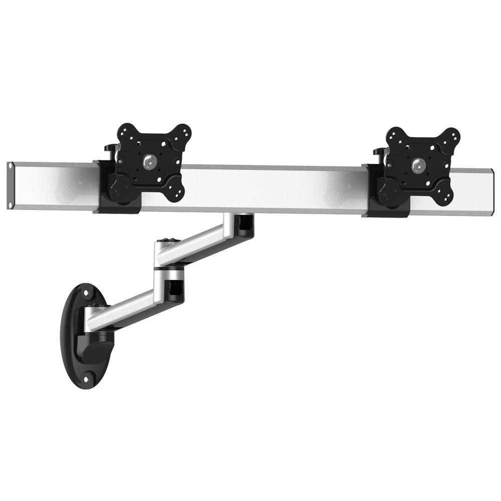 Dual VESA Wall Mount Side by Side w/ Quick Release Dual Arm - BL-W202