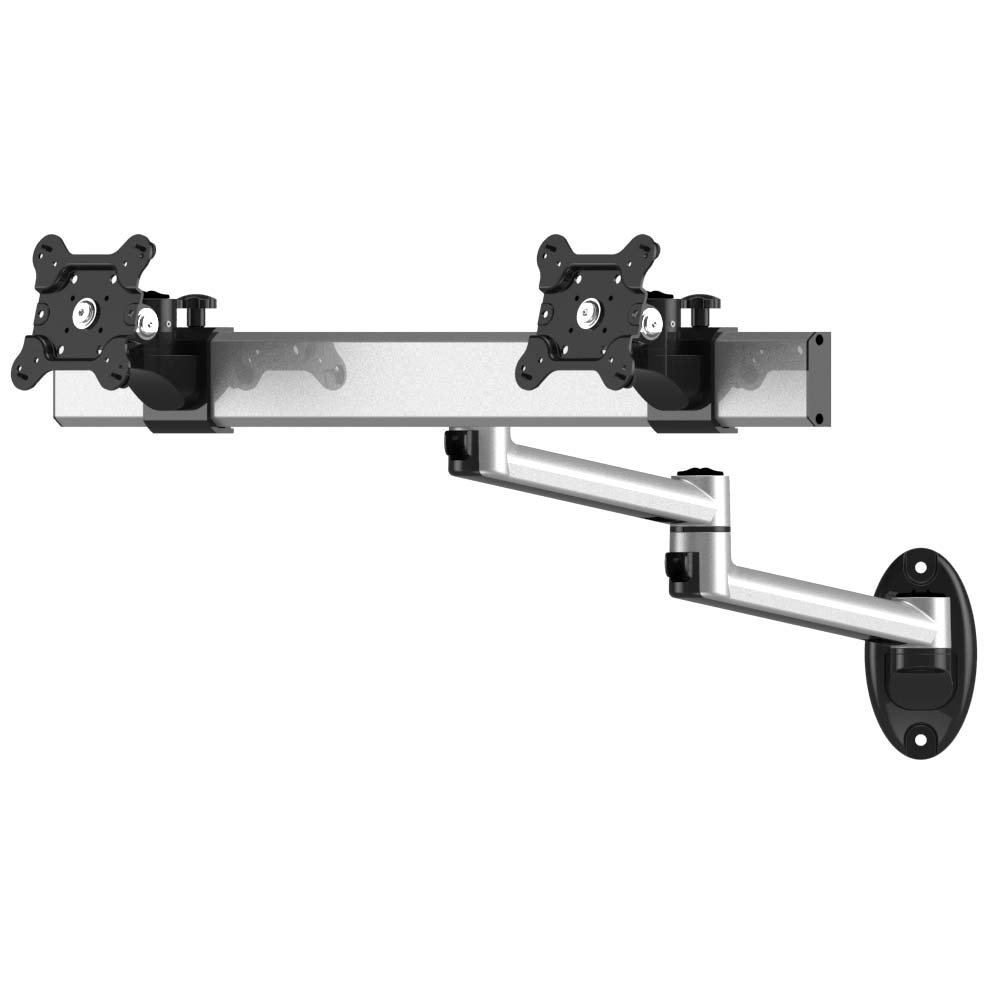 Dual VESA Wall Mount Side by Side w/ Quick Release Dual Arm - BL-W202
