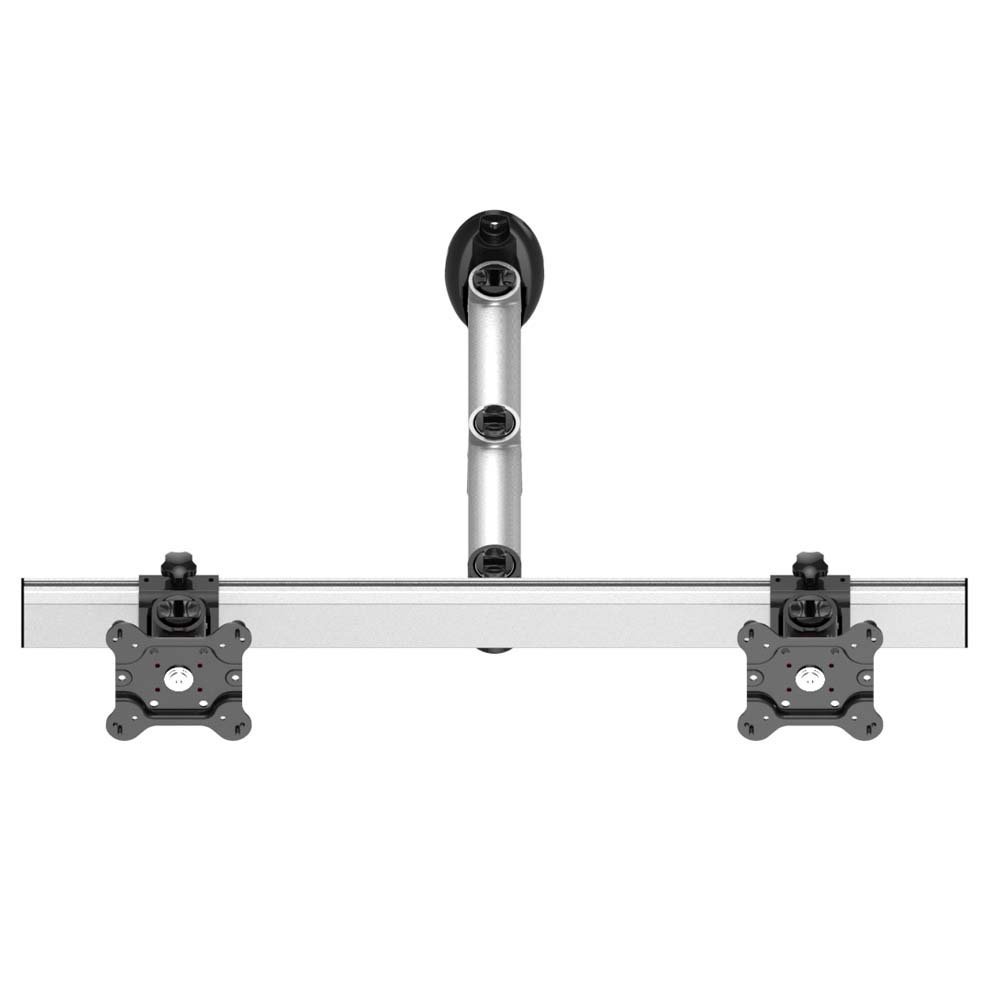 Dual VESA Wall Mount Side by Side w/ Quick Release Dual Arm - BL-W202
