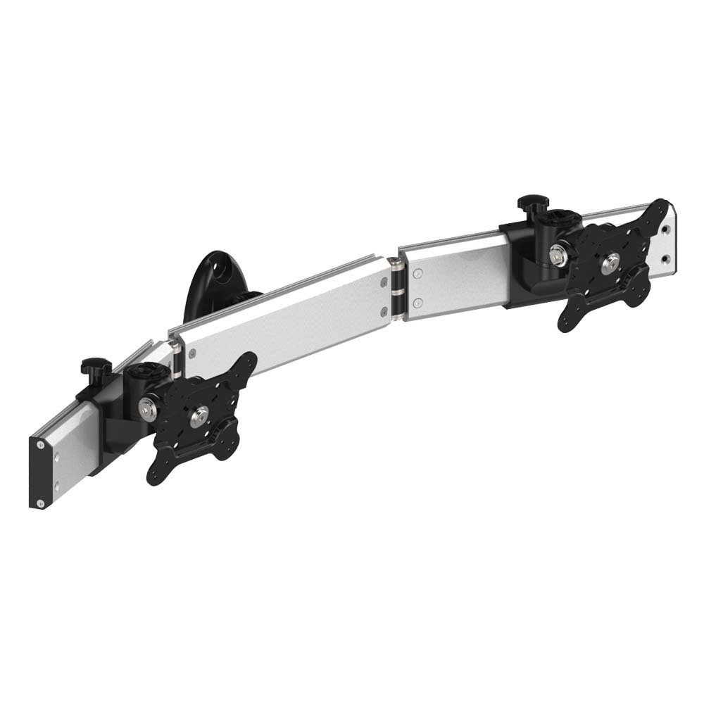 Dual VESA Wall Mount Side by Side Oval or Straight w/ Quick Release - BL-W208