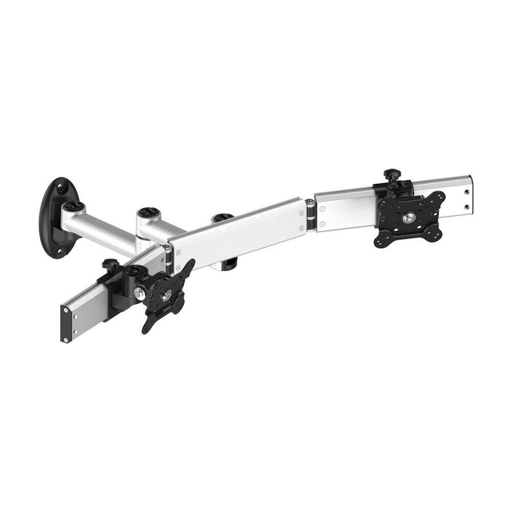 Dual VESA Wall Mount Oval or Straight w/ Quick Release Dual Arm - BL-W210