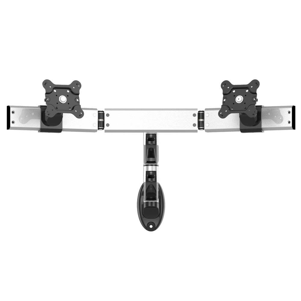 Dual VESA Wall Mount Oval or Straight w/ Quick Release Dual Arm - BL-W210