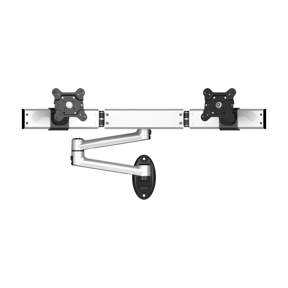 Dual VESA Wall Mount Oval or Straight w/ Quick Release Dual Arm - BL-W210