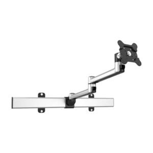 VESA Wall Mount Two Orientations w/ Quick Release & Dual Arm