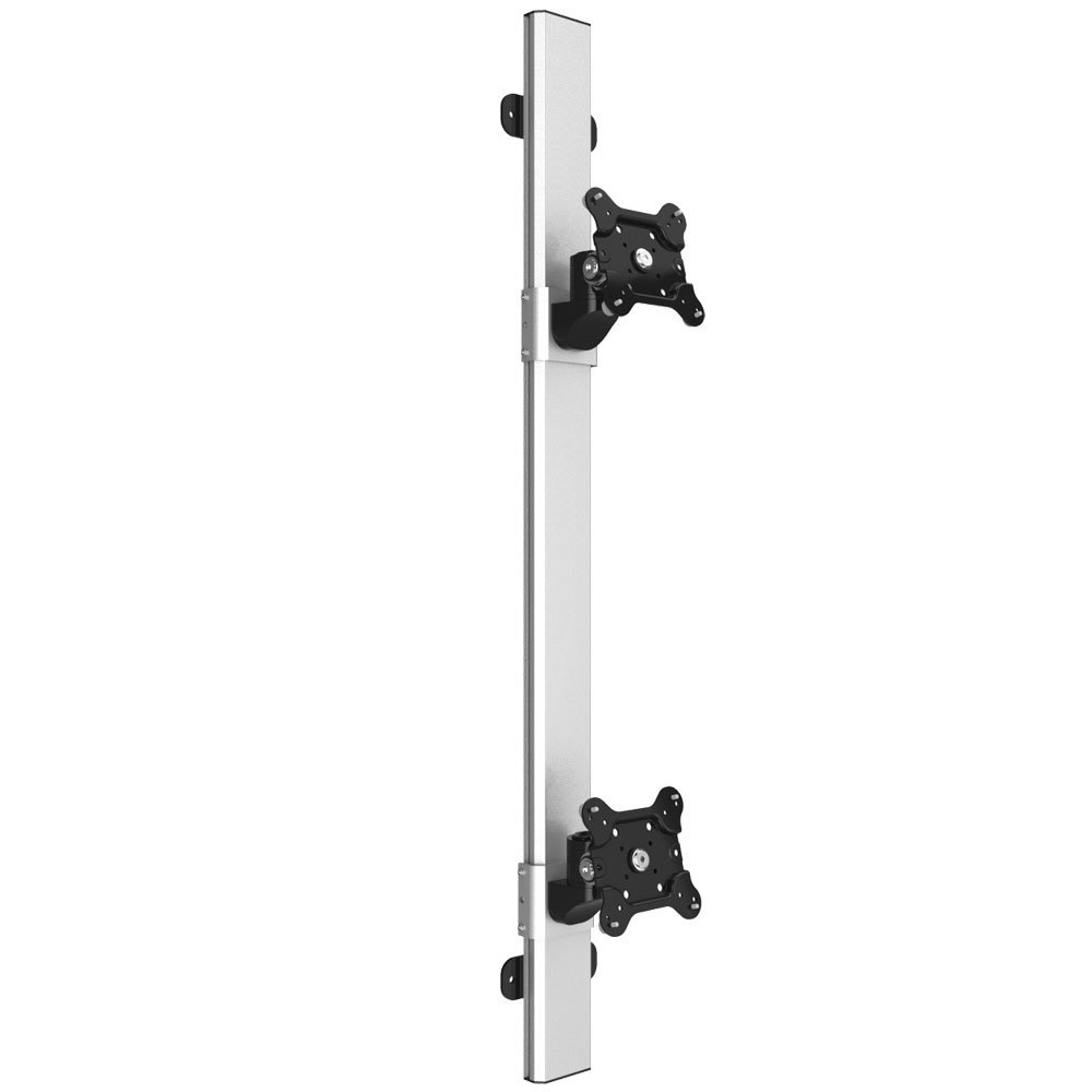 Dual VESA Wall Mount Low Profile Quick Release w/ Two Orientations - BL-W221