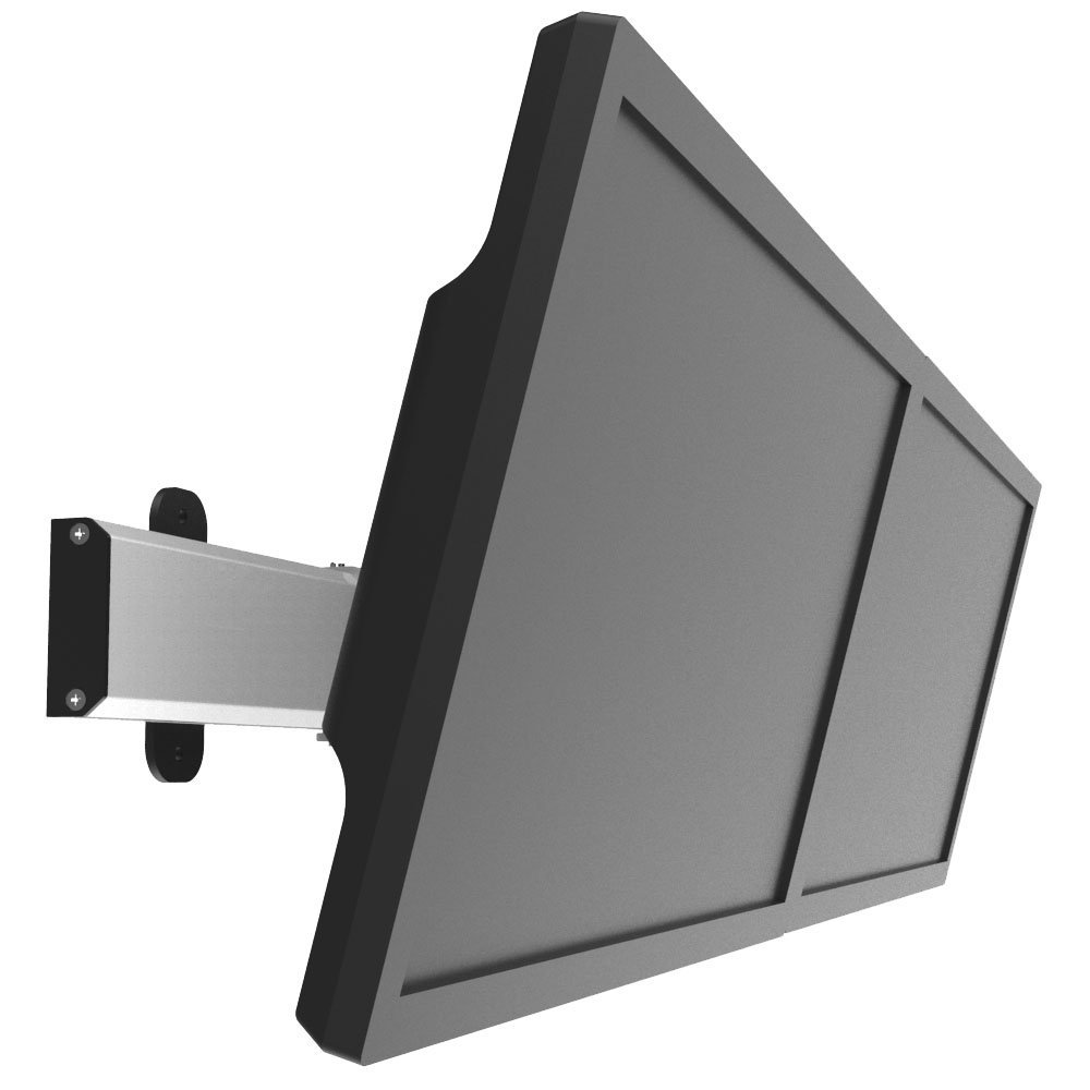 Dual VESA Wall Mount Low Profile Quick Release w/ Two Orientations - BL-W221