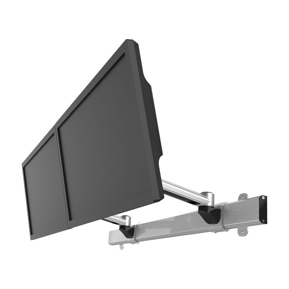 Dual VESA Wall Mount Quick Release Two Orientations w/ Single Arms - BL-W222
