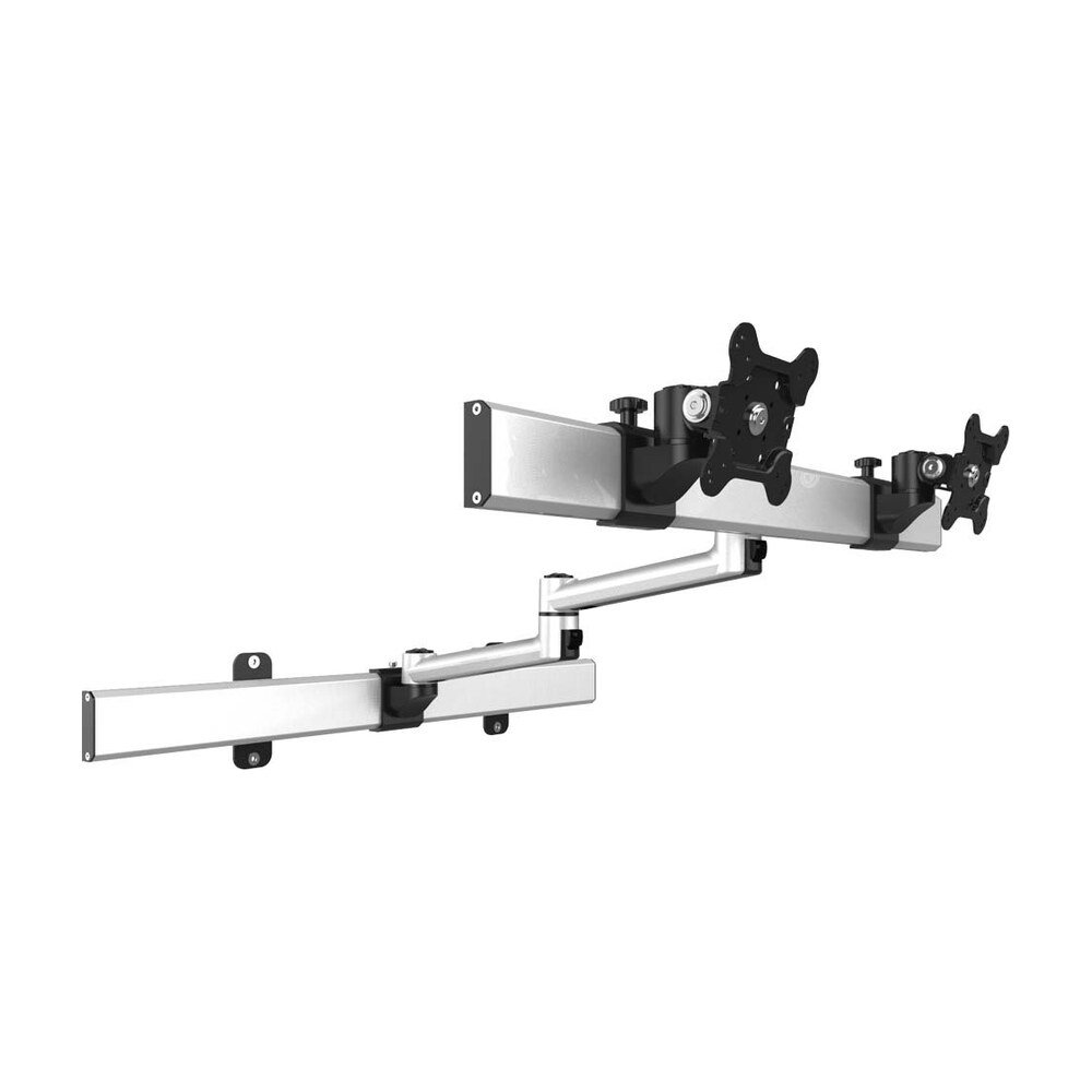 Dual VESA Wall Mount Side by Side Quick Release w/ Dual Arm - BL-W235