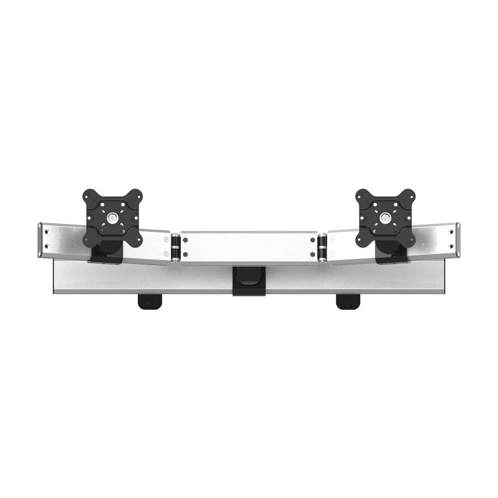 Dual VESA Wall Mount Oval or Straight w/ Two-Orientation Wall Bar - BL-W238