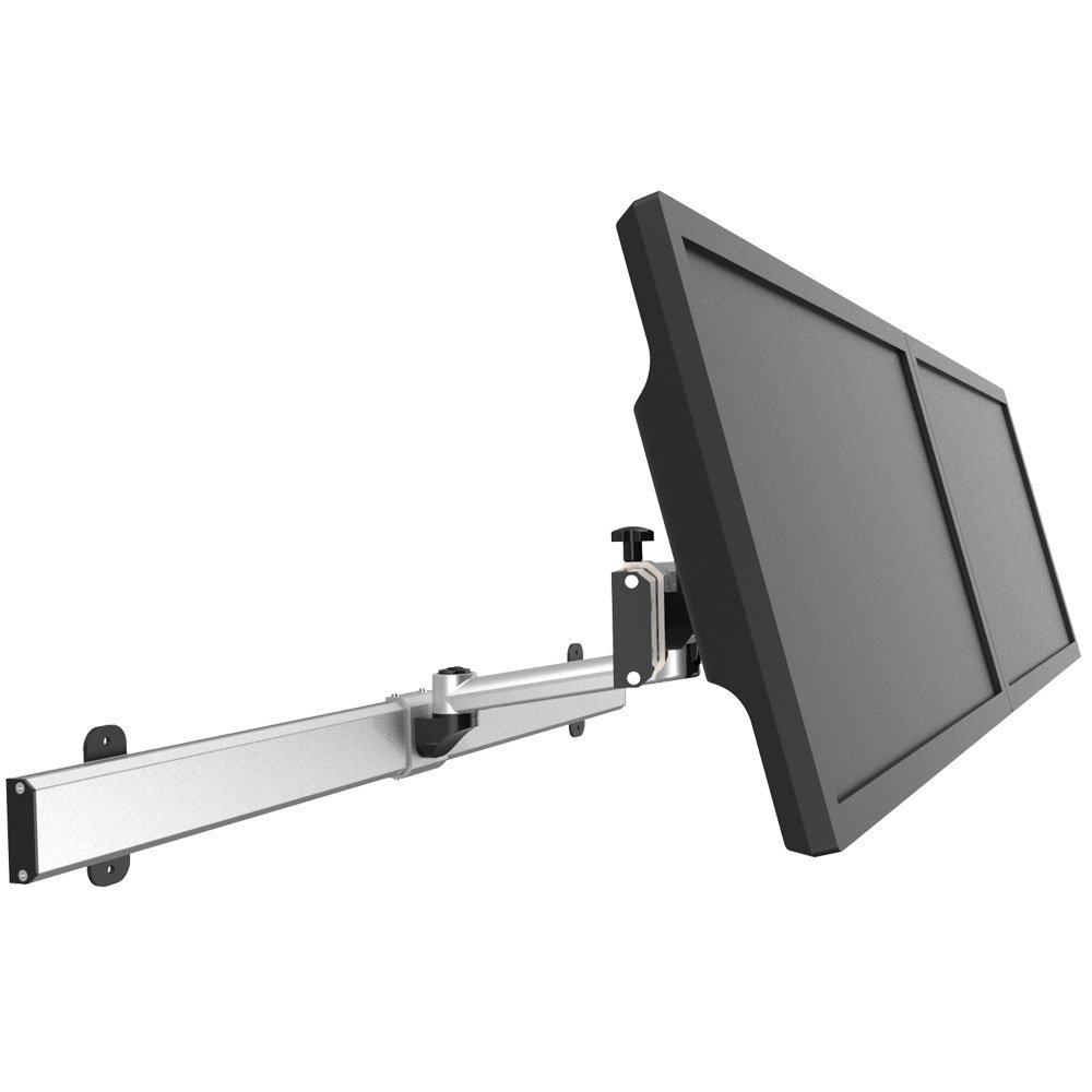 Dual VESA Wall Mount Oval or Straight w/ Quick Release & Single Arm - BL-W239