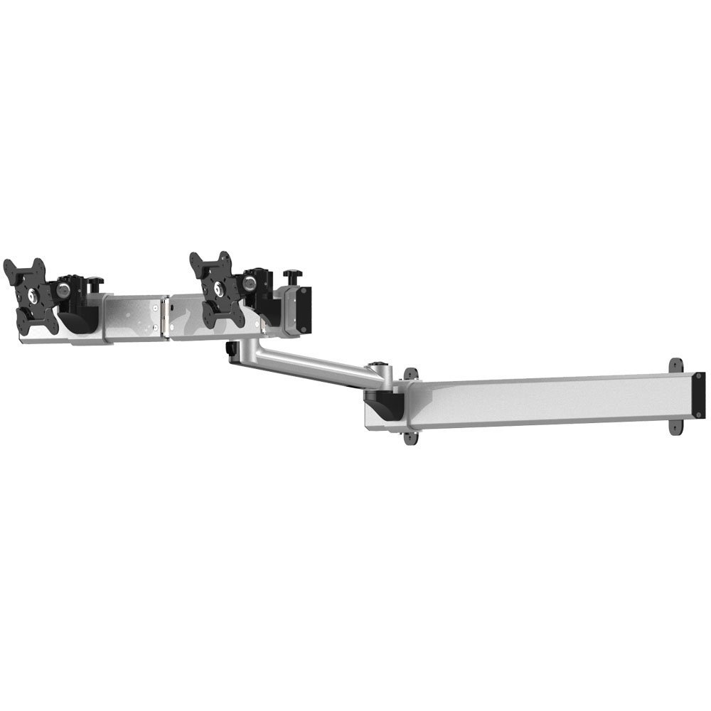 Dual VESA Wall Mount Oval or Straight w/ Quick Release & Single Arm - BL-W239