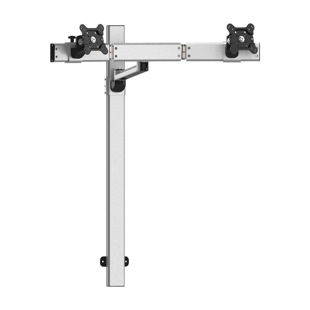 Dual VESA Wall Mount Oval or Straight w/ Quick Release & Single Arm - BL-W239