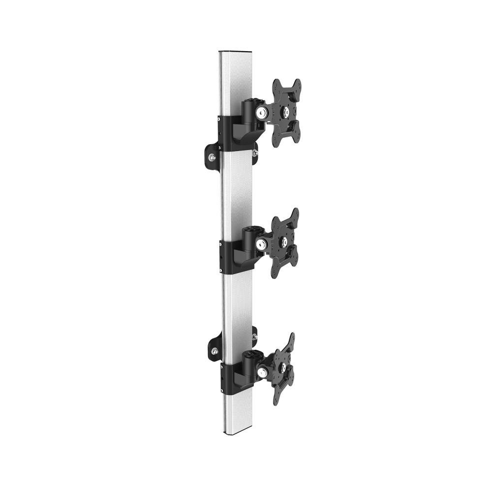 Triple Monitor Wall Mount Stacking w/ Quick Release & Low Profile - BL-W250