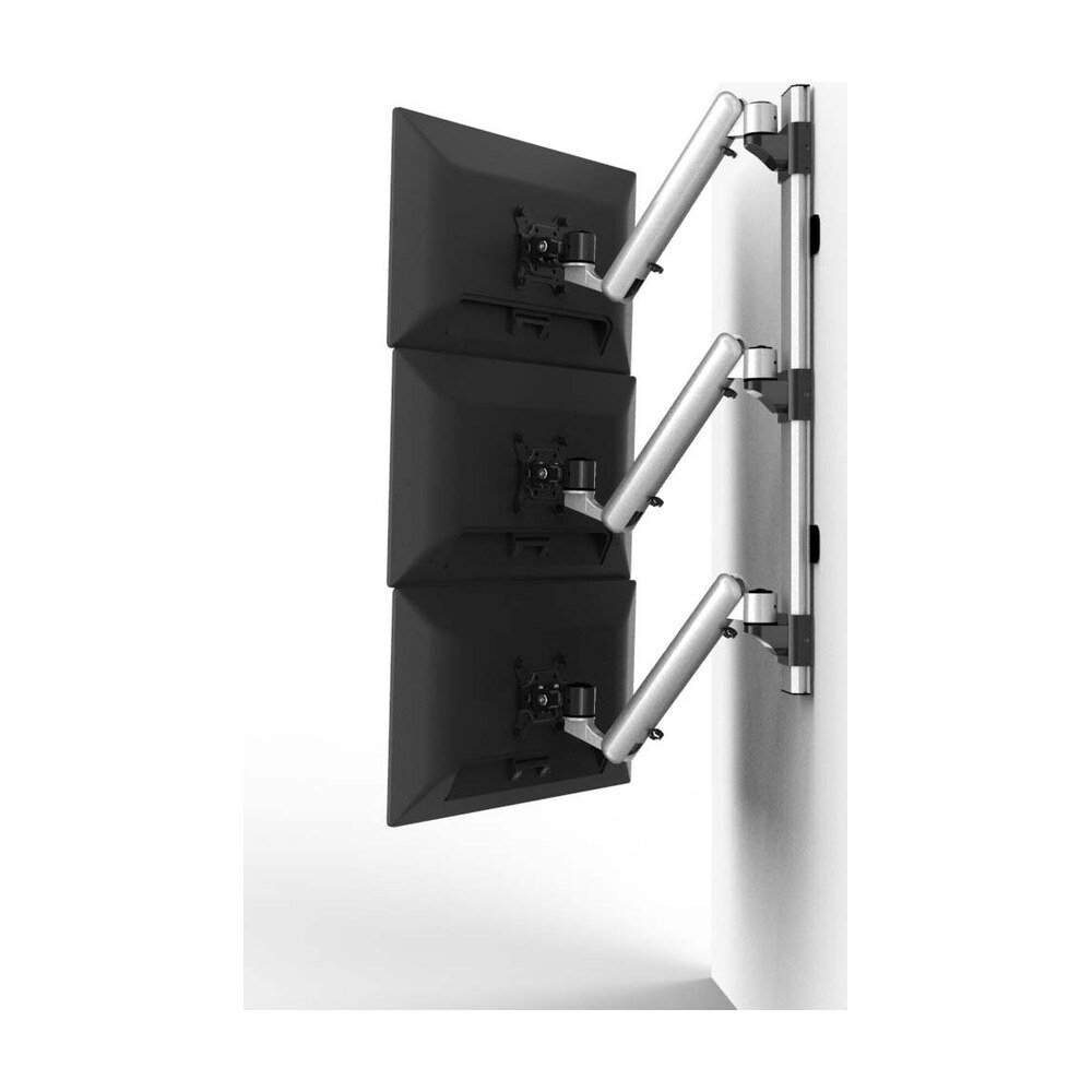 Triple Monitor Wall Mount Stacking w/ Quick Release & Spring Arms - BL-W255