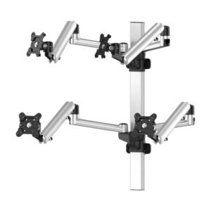 Quad VESA Wall Mount Quick Release Full Motion