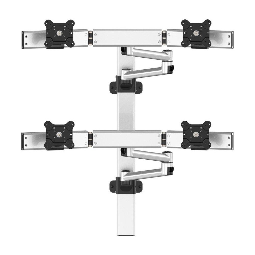 VESA Wall Mount for 4 Monitors Quick Release Oval or Straight - BL-W269