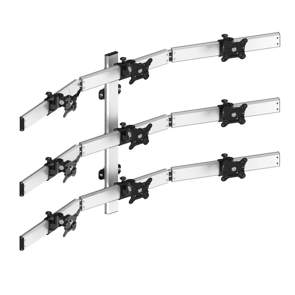 9 Monitor Mount for Wall 3X3 Low Profile w/ Quick Release - BL-W275