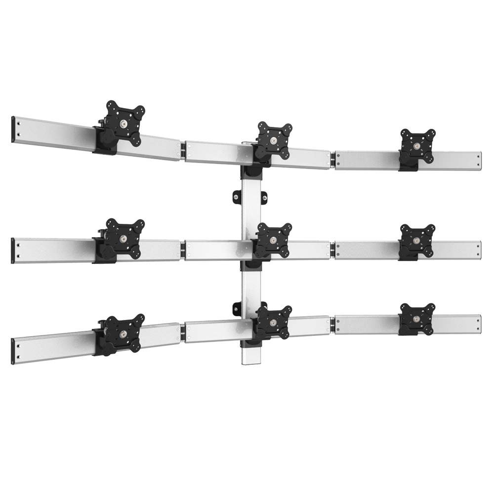9 Monitor Mount for Wall 3X3 Low Profile w/ Quick Release - BL-W275